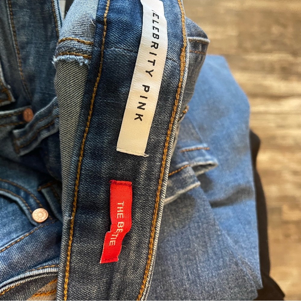 Celebrity Pink Dark Blue Jeans